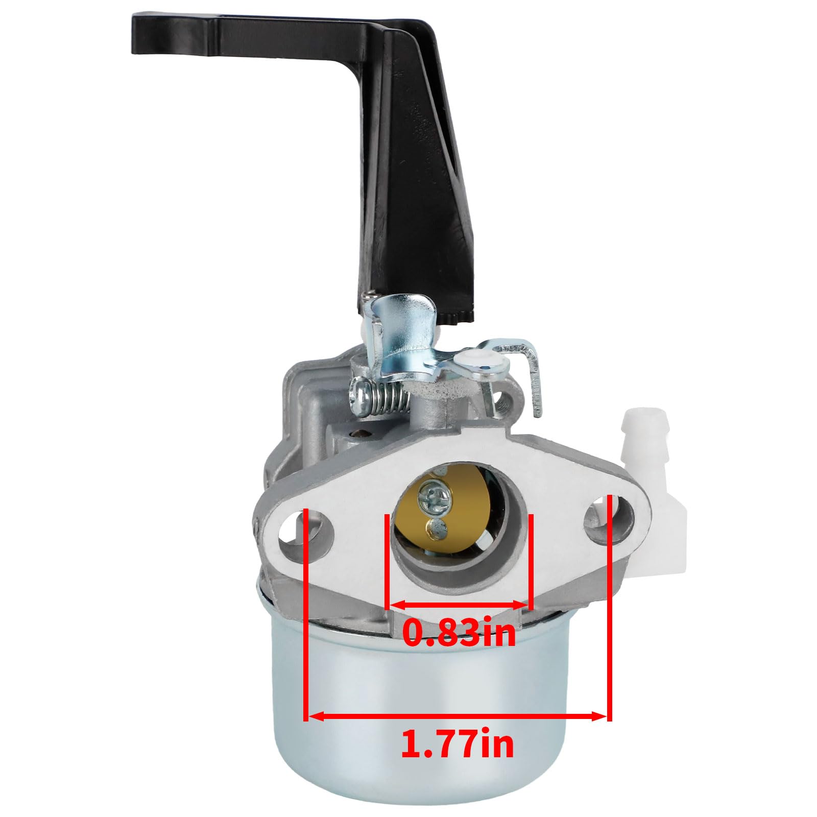 Ferilter 696065 carburetor with two gaskets ensures secure, leak-free mounting.