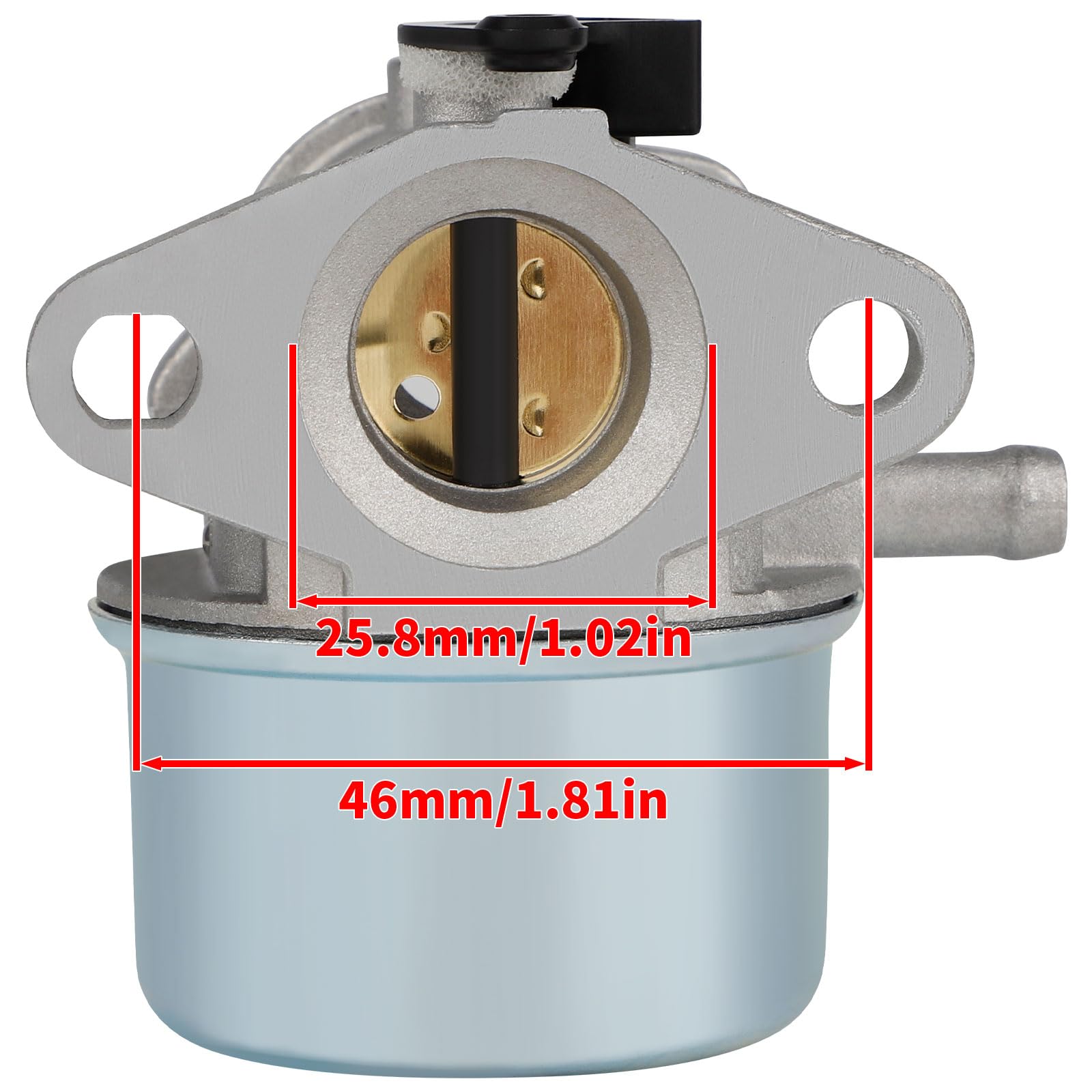 Ferilter 799868 carburetor with air filter kit close-up for maintenance