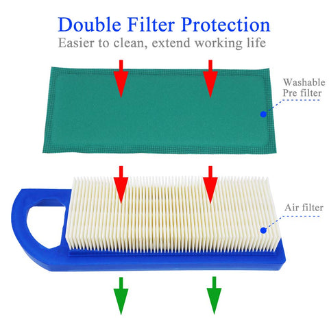 Ferilter Briggs Stratton 795115 air filter packaging ready for replacement