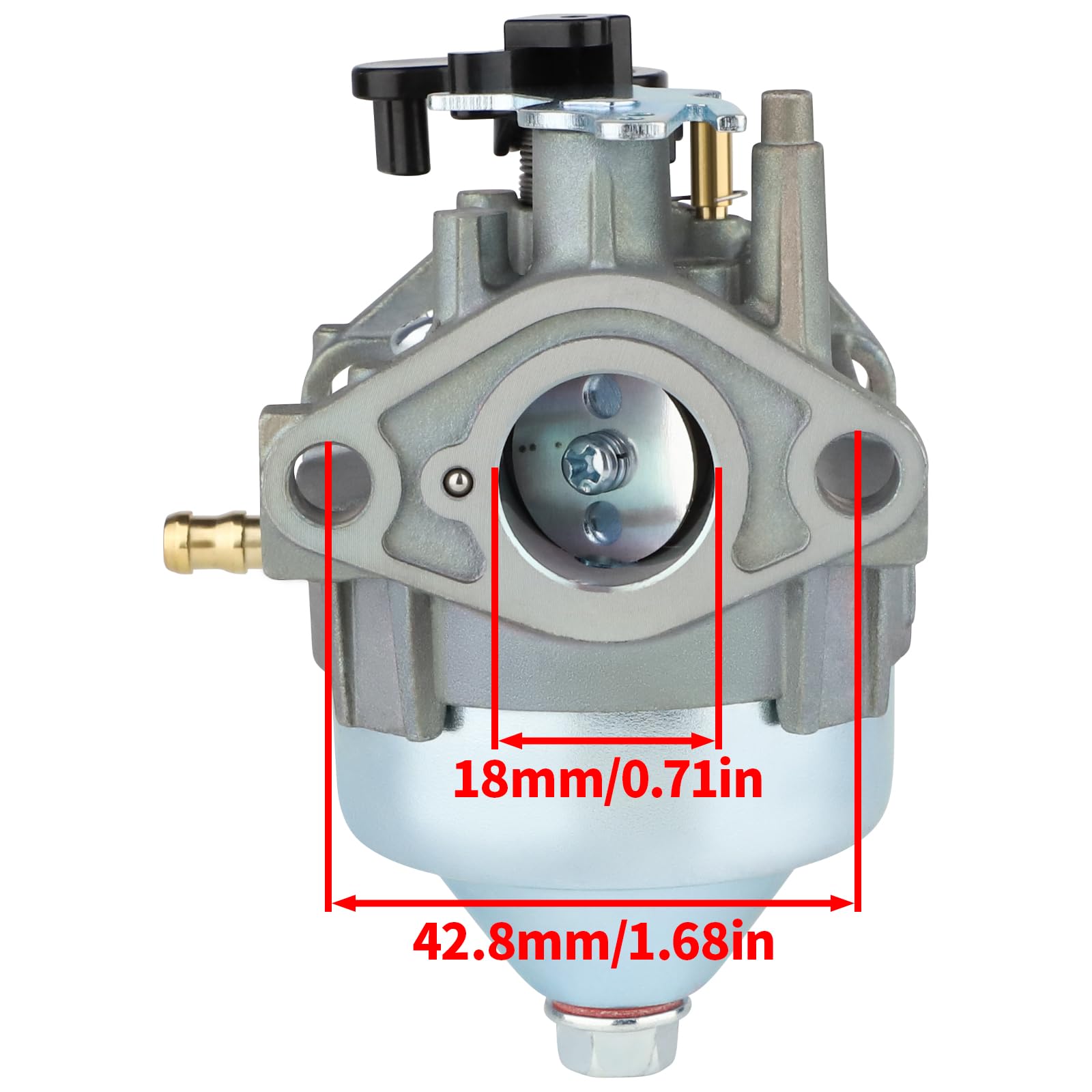 Ferilter air filter included supports cleaner airflow and easier starting