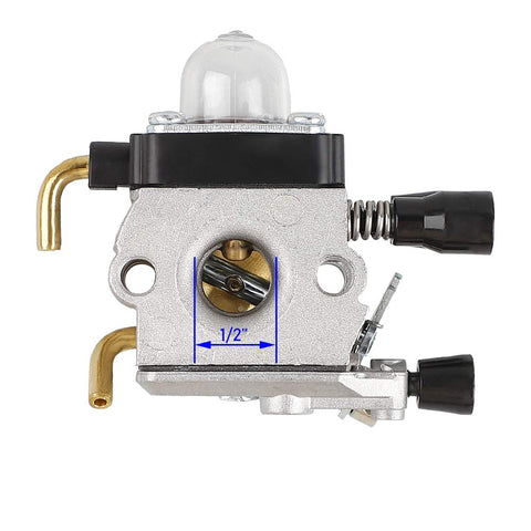 Pre-adjusted Ferilter FS55 carburetor ready for quick installation