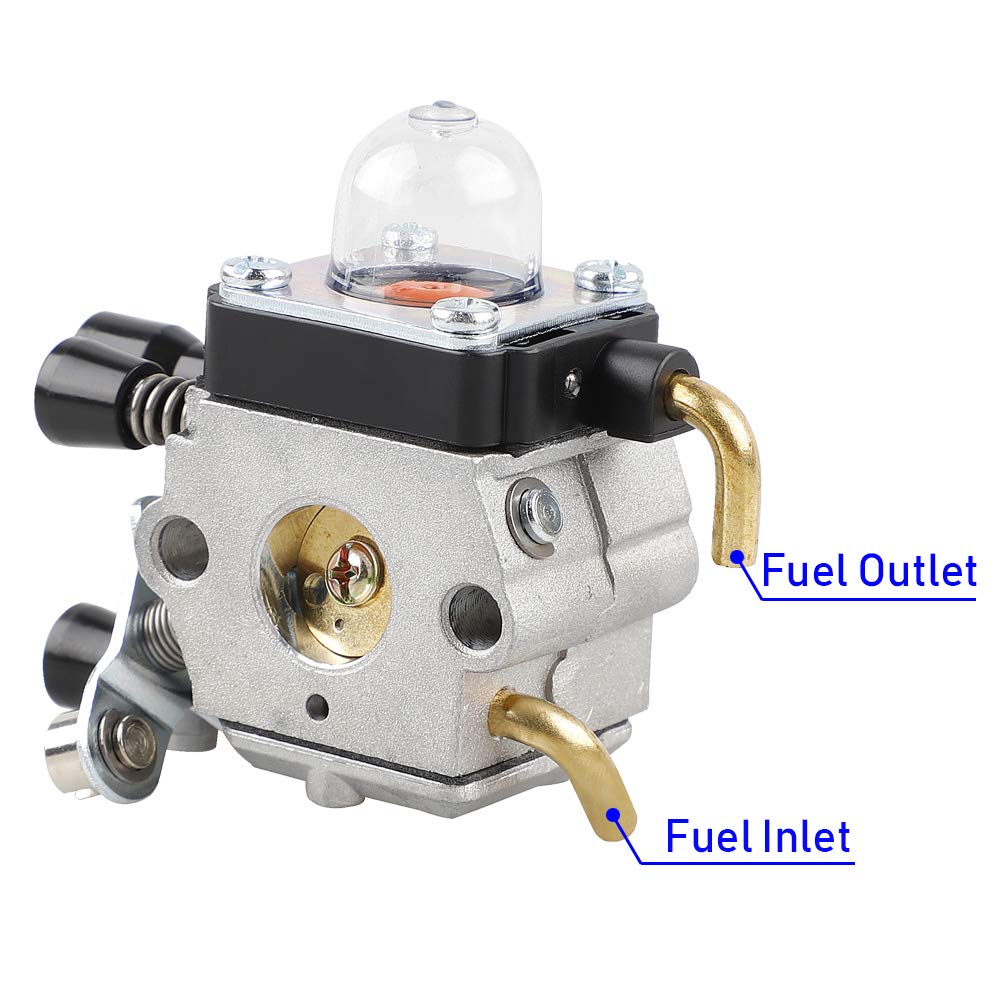All-in-one Ferilter kit includes air filter, fuel line, and spark plug