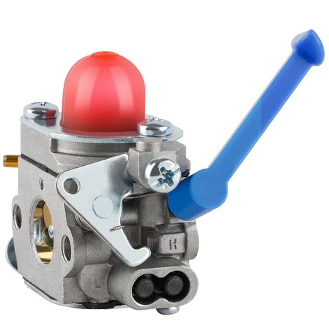 Close-up of Ferilter carburetor linkage compatible with Craftsman models.