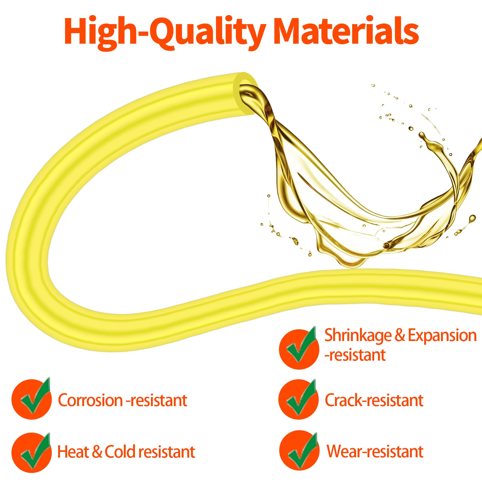Ferilter four-feet fuel line 1/8x1/4 for weed eater simplifies installation