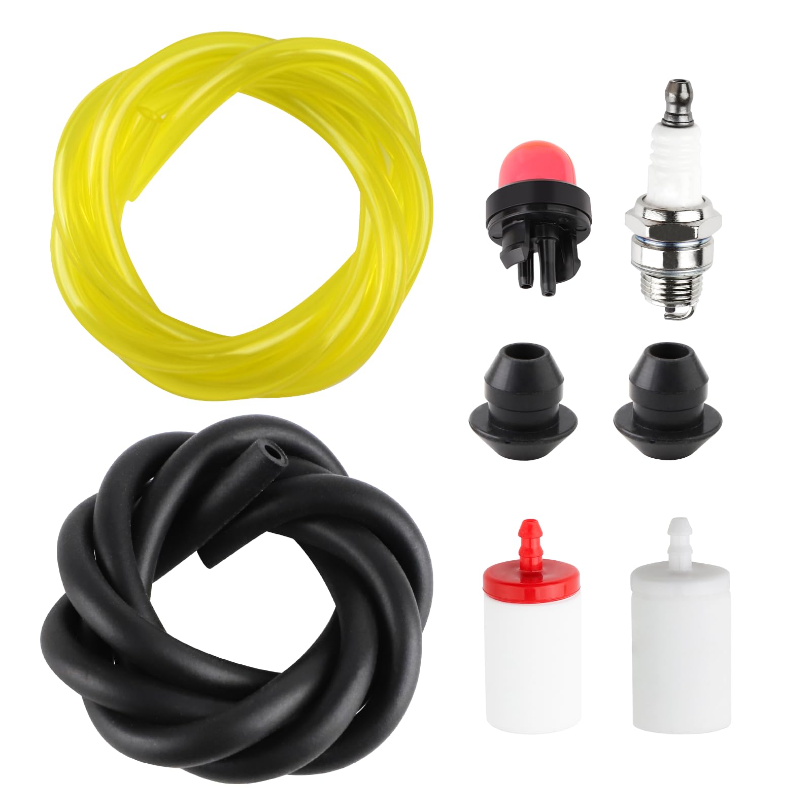 Ferilter fuel line grommet primer bulb assembly for Husqvarna, smooth starting and fuel flow