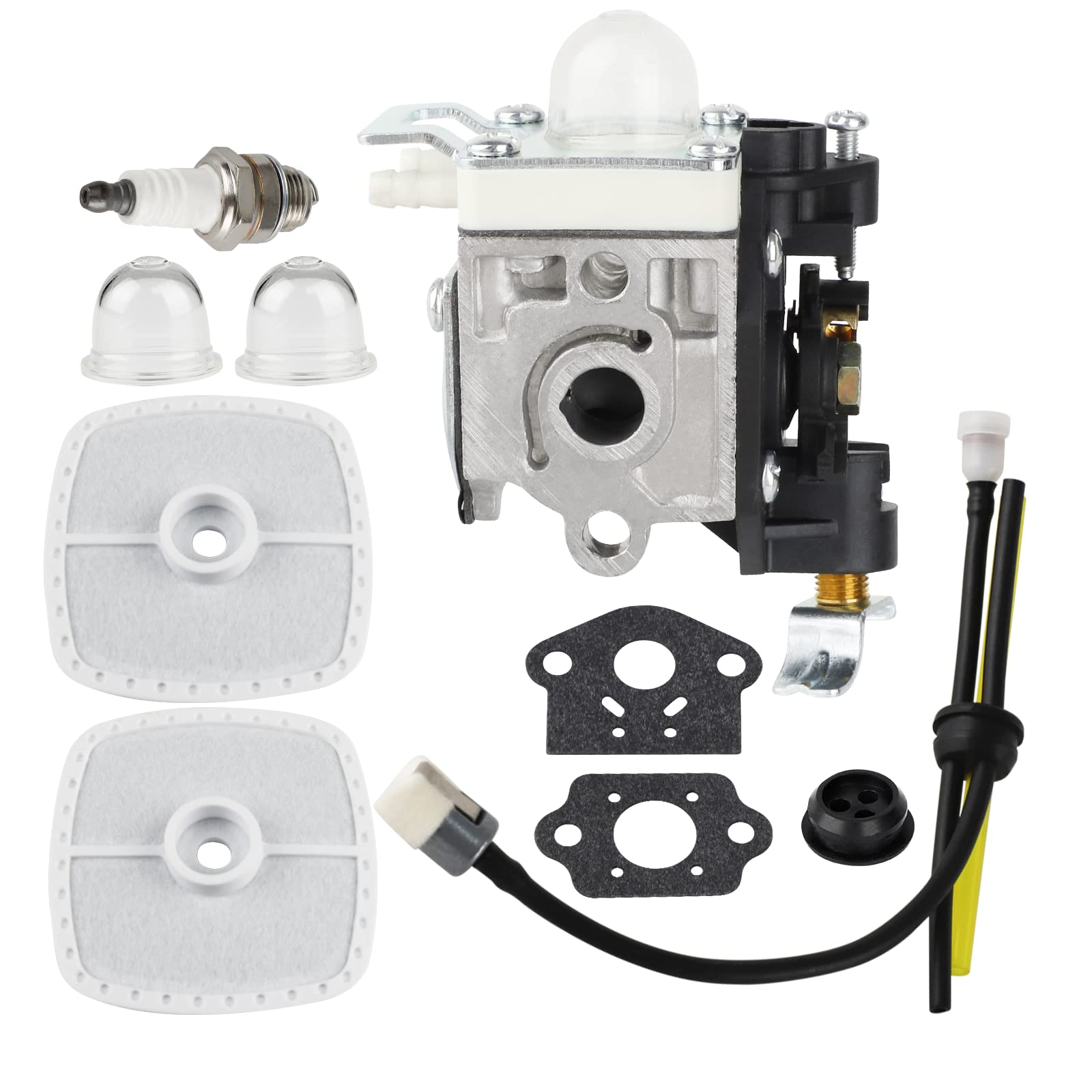 Ferilter PB250 carburetor packaging with included tune-up kit for Echo blower.