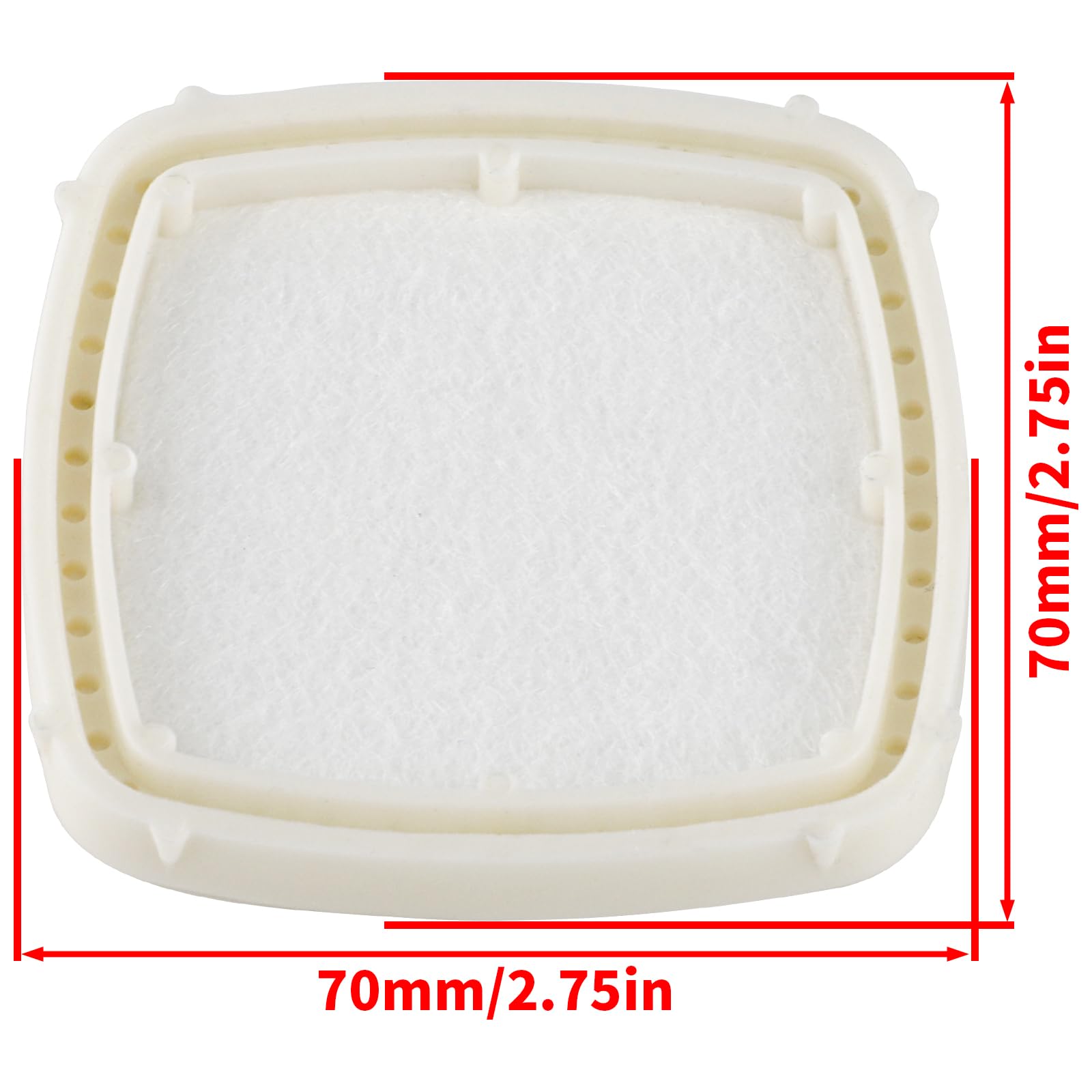 Ferilter PB2520 primer bulb for easy starting and reliable operation.