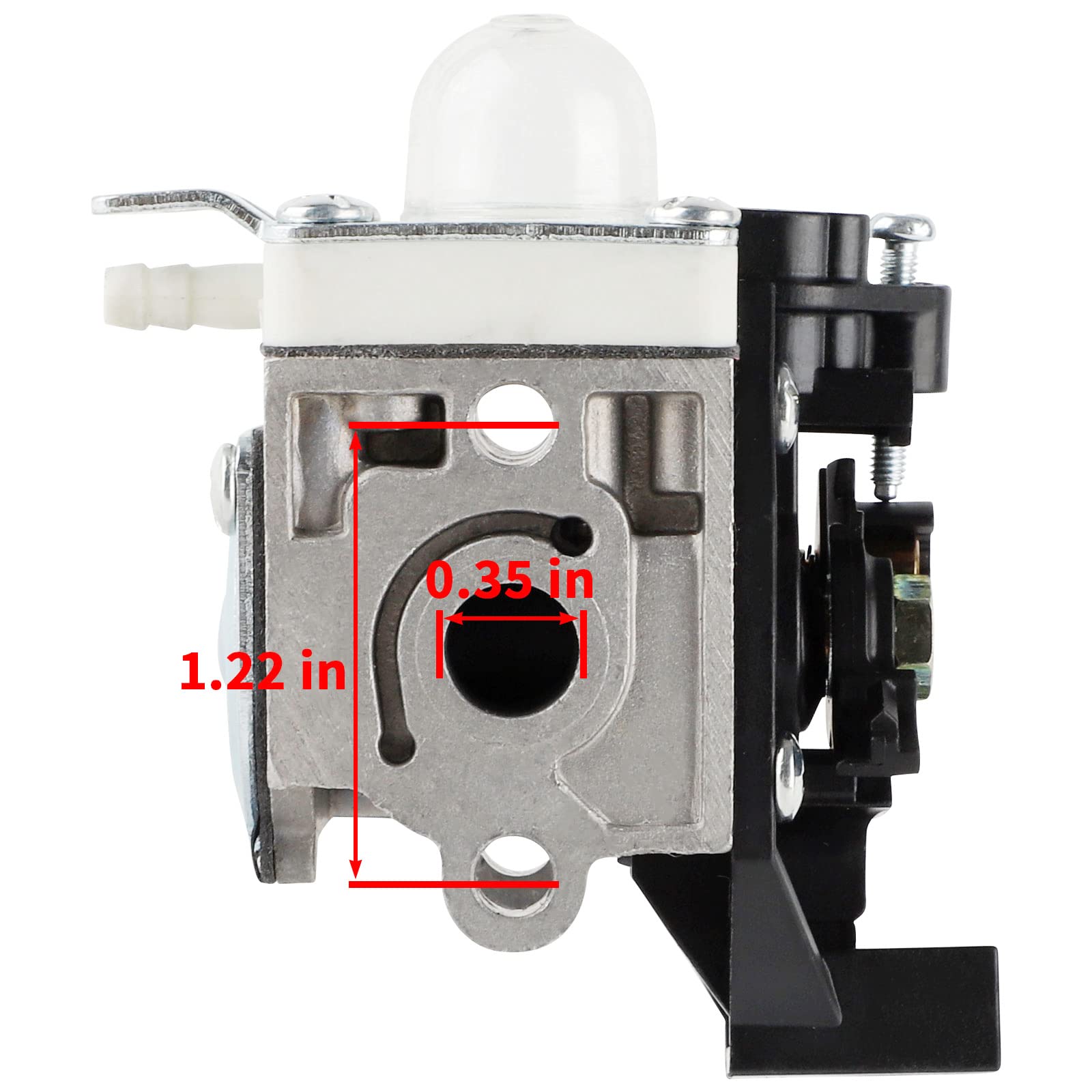 Ferilter SRM 225 fuel lines and filters promote clean fuel delivery.