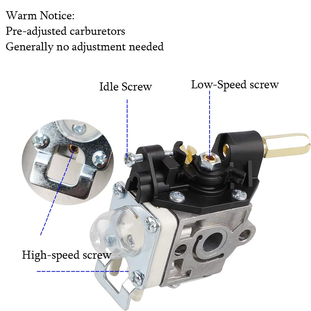 Ferilter SRM210 carburetor spark plug close-up for reliable ignition