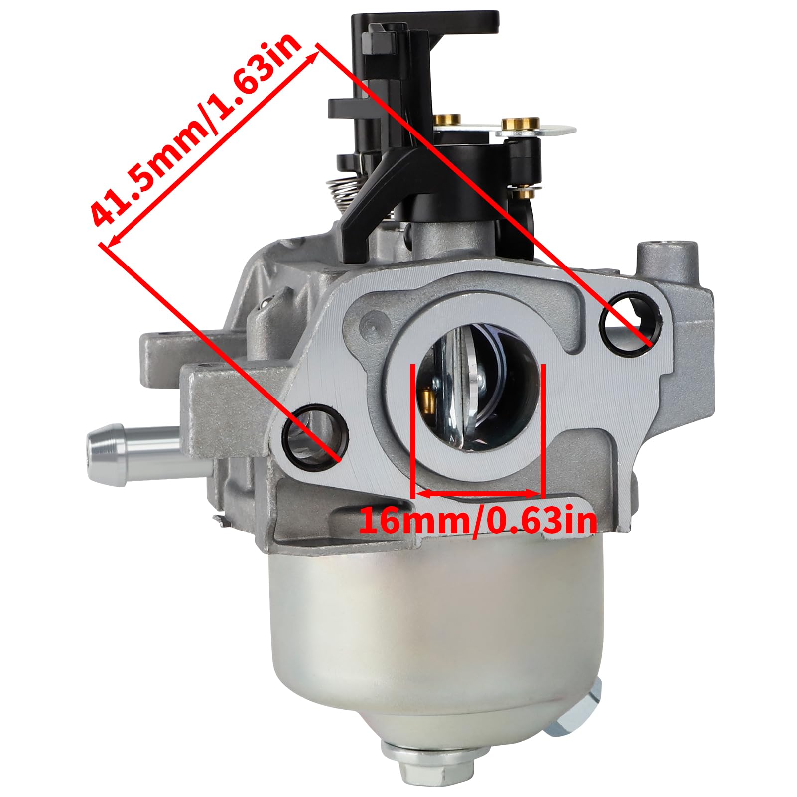 Ferilter XT675 carburetor with gaskets and clamps ensuring secure installation and fuel seal