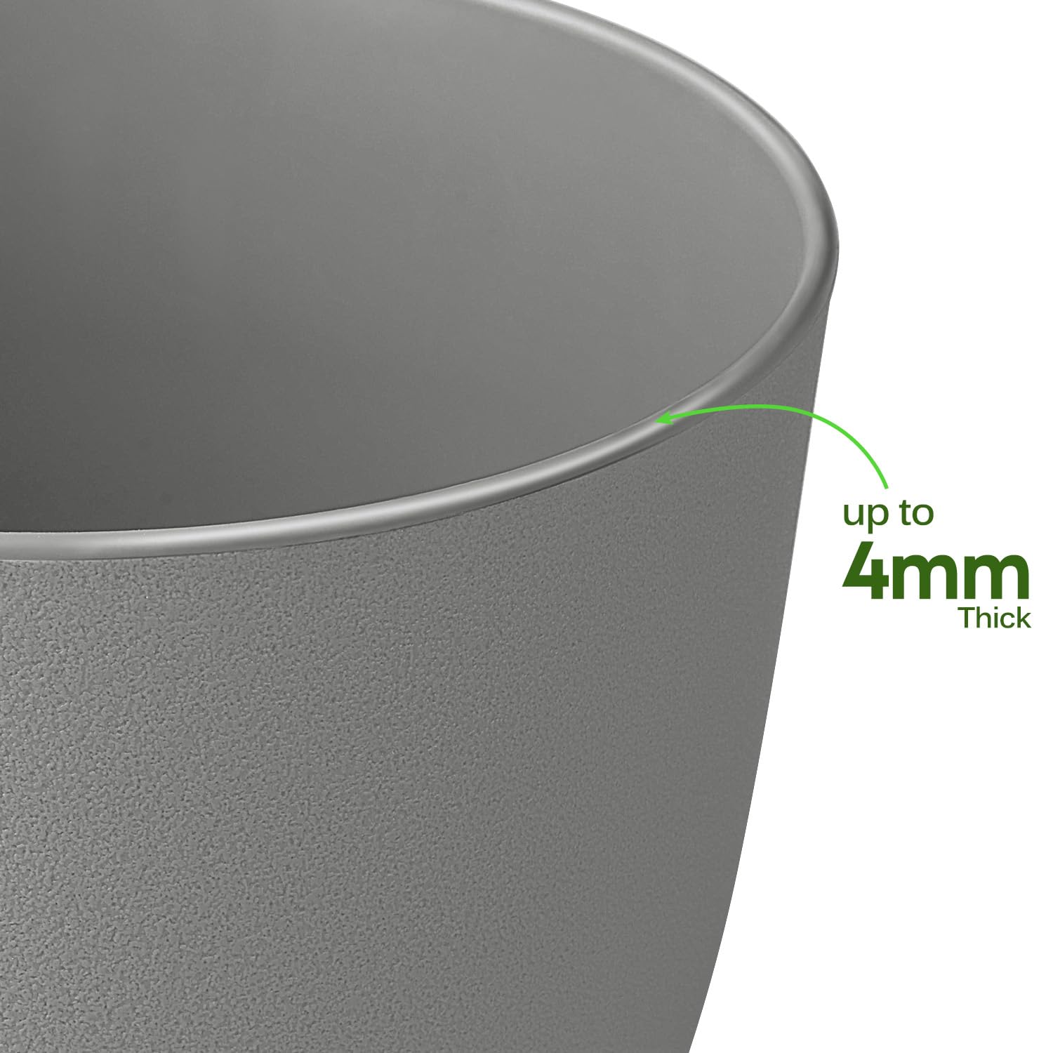 Ferlypote 8-inch pots in indoor-outdoor scene for flexible placement.