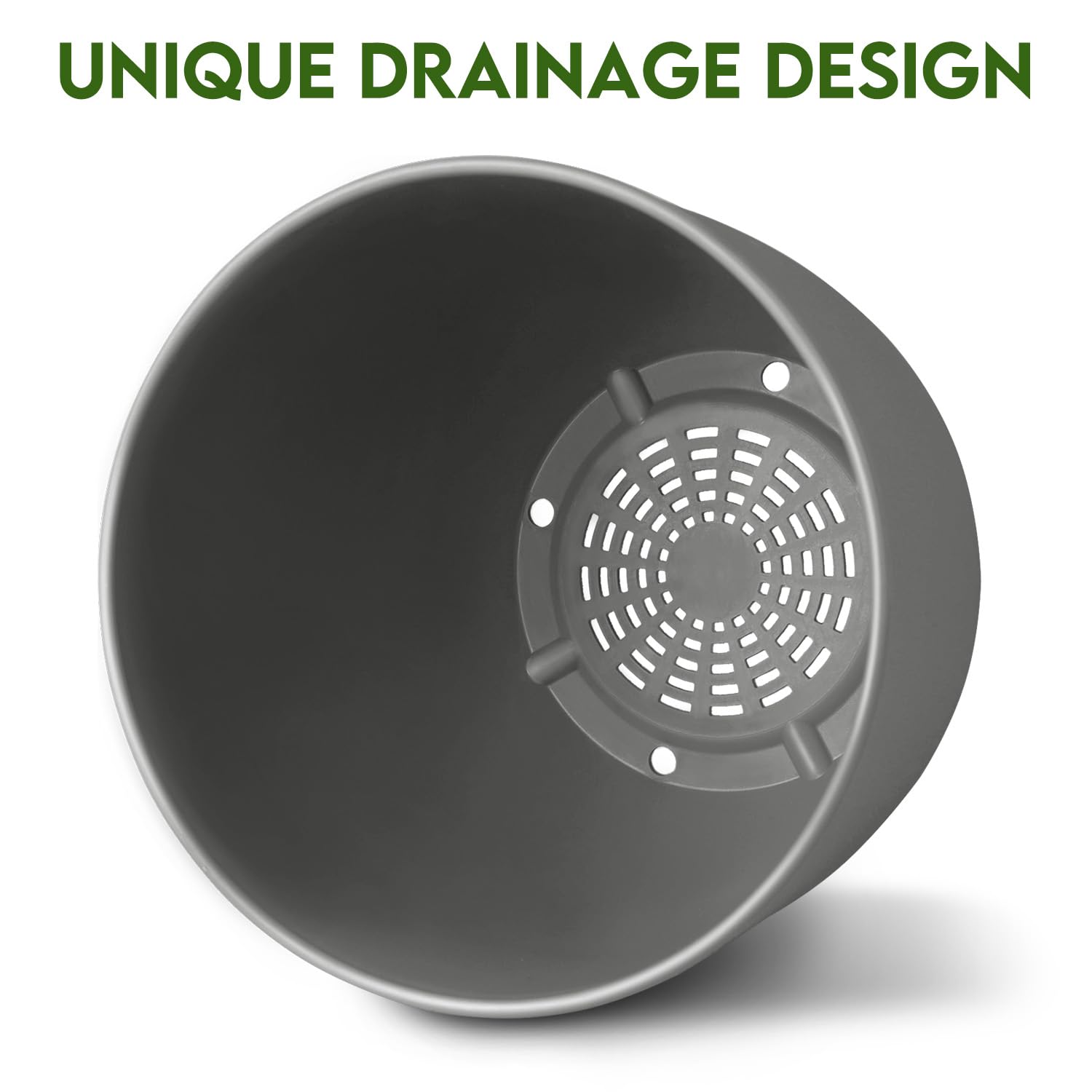 Ferlypote 8-inch pot set with deep planting space for various plants.
