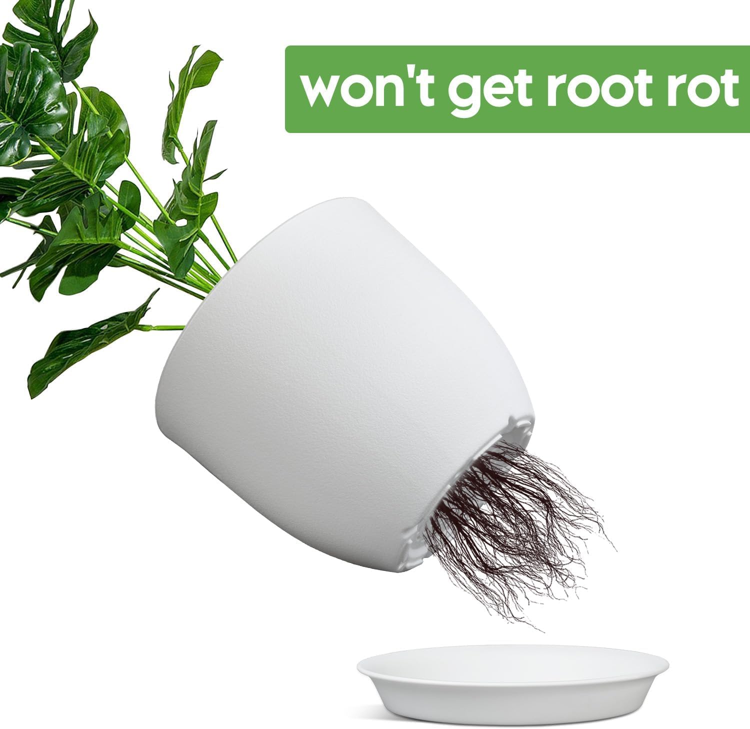 Ferlypote indoor-outdoor planters suit any space with a modern look
