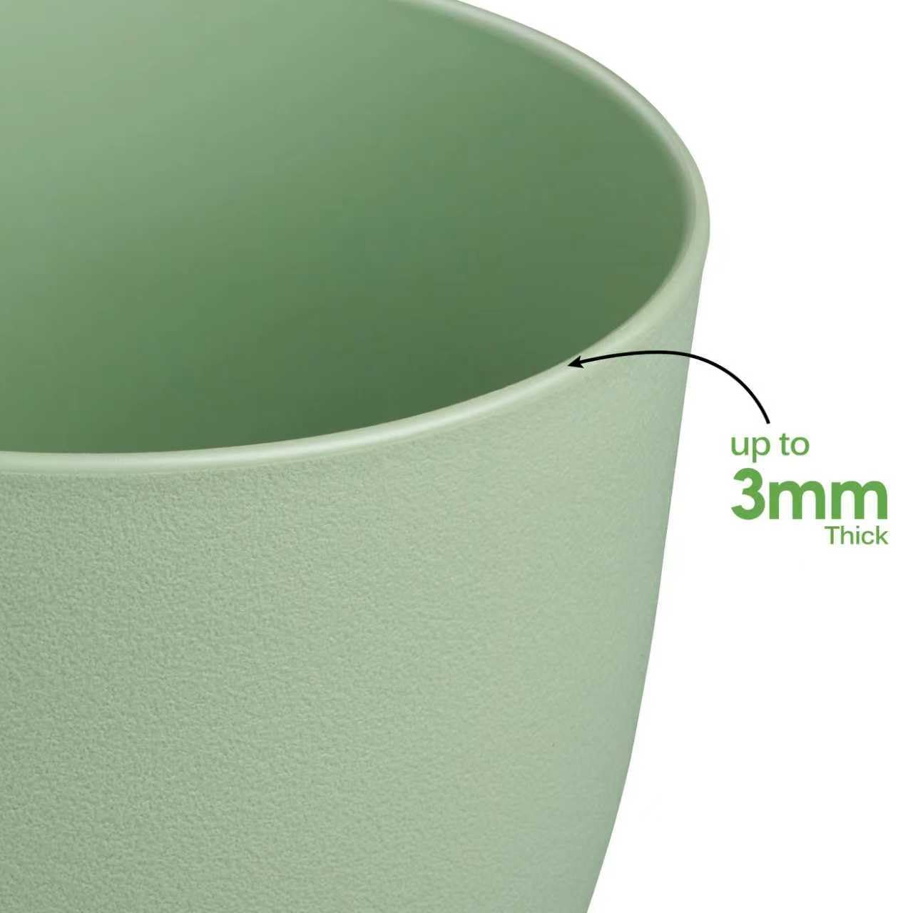 Ferlypote weather-resistant planters withstand sun, frost, and outdoor use
