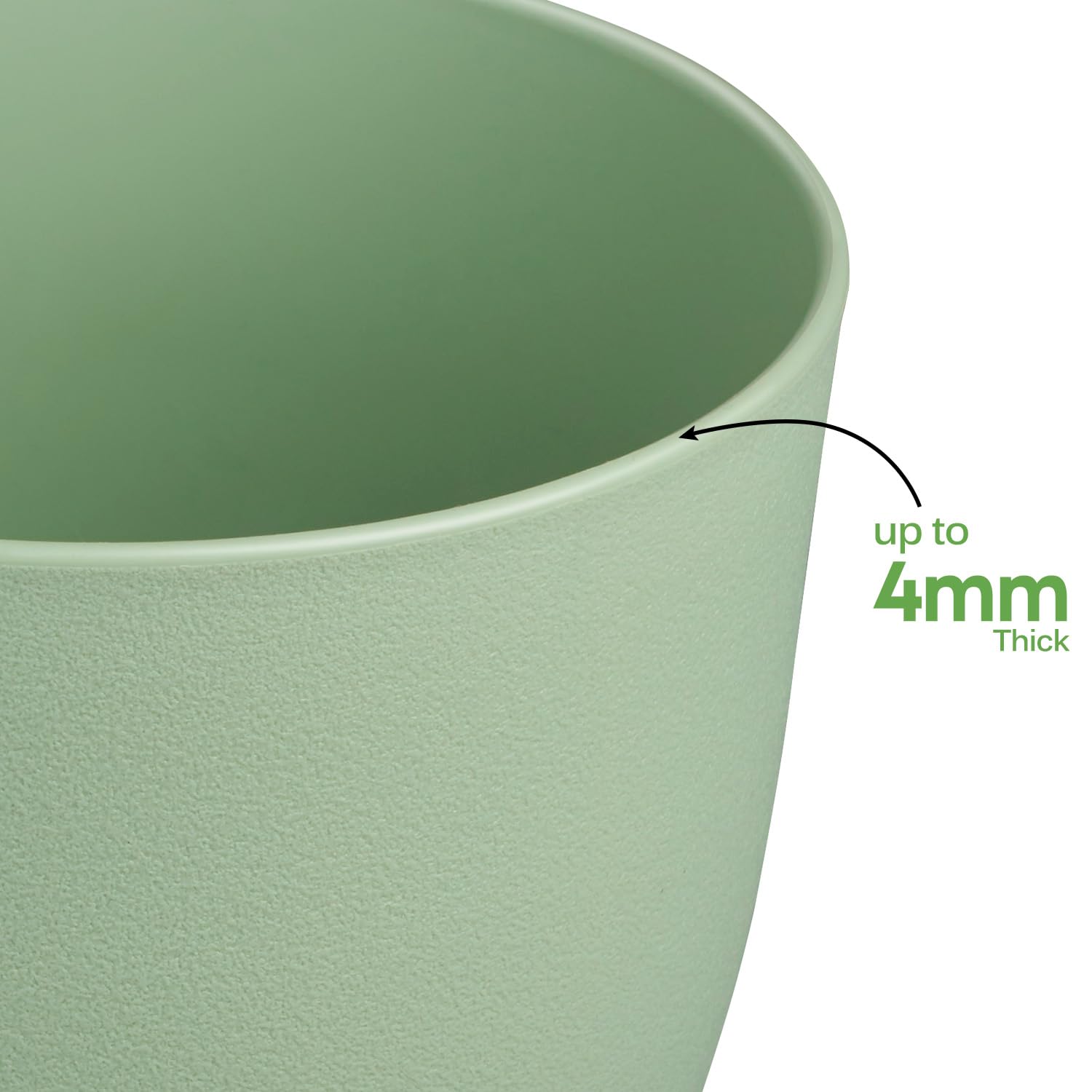 Ferlypote weather-resistant pots withstand frost and harsh conditions for long-term use.
