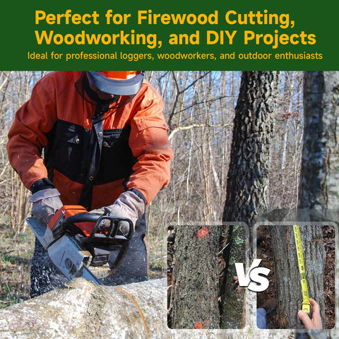 Feroca non-slip grip ergonomic handle ensures stable operation during marking.