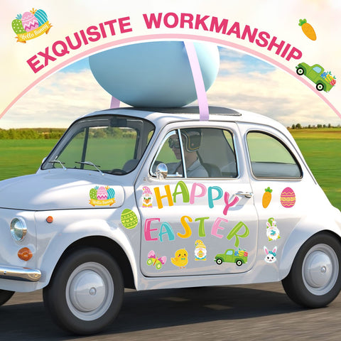 Ferraycle HAPPY EASTER letters magnets create vivid seasonal signage