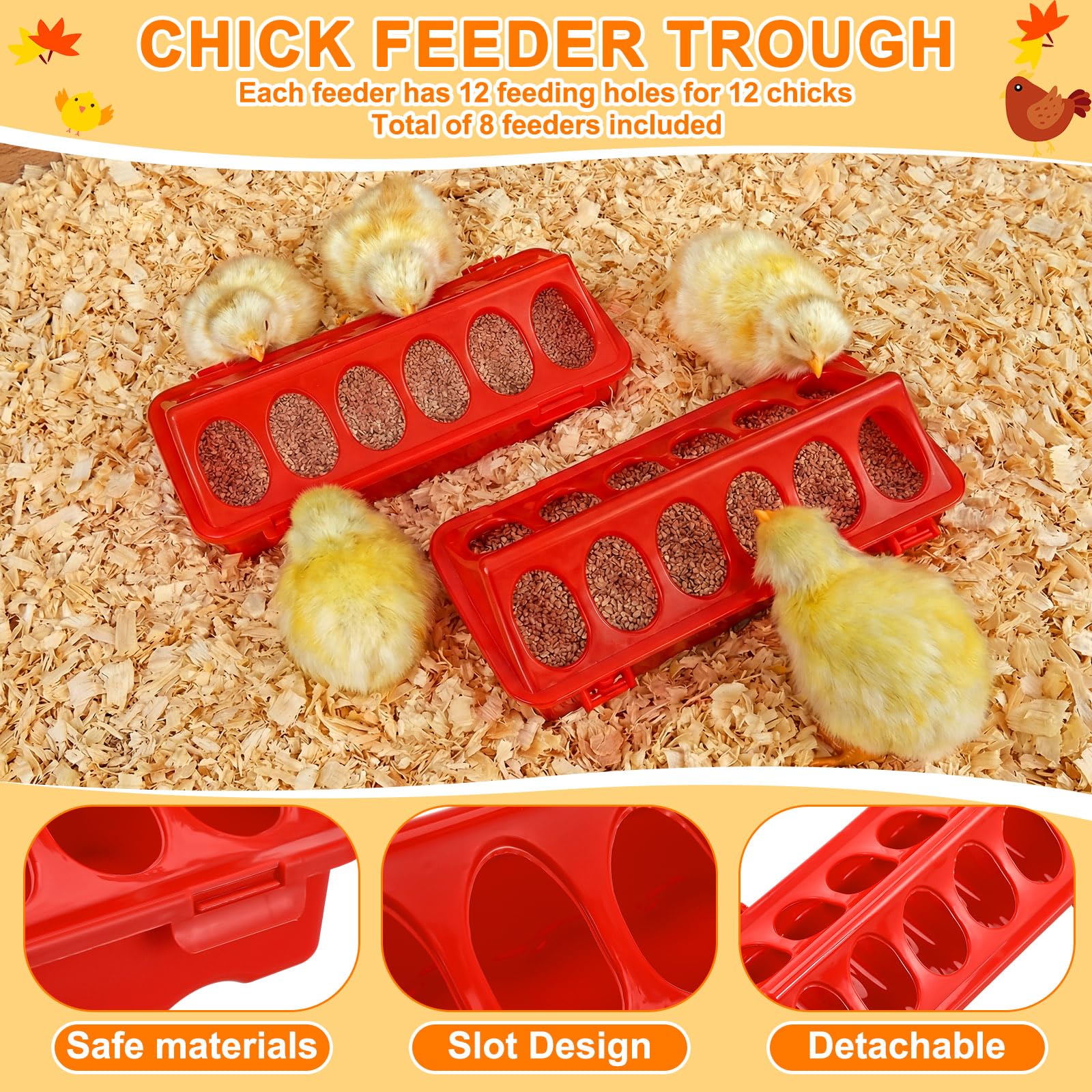 Ferrochef chick waterer hanging 1.5l for flexible placement.