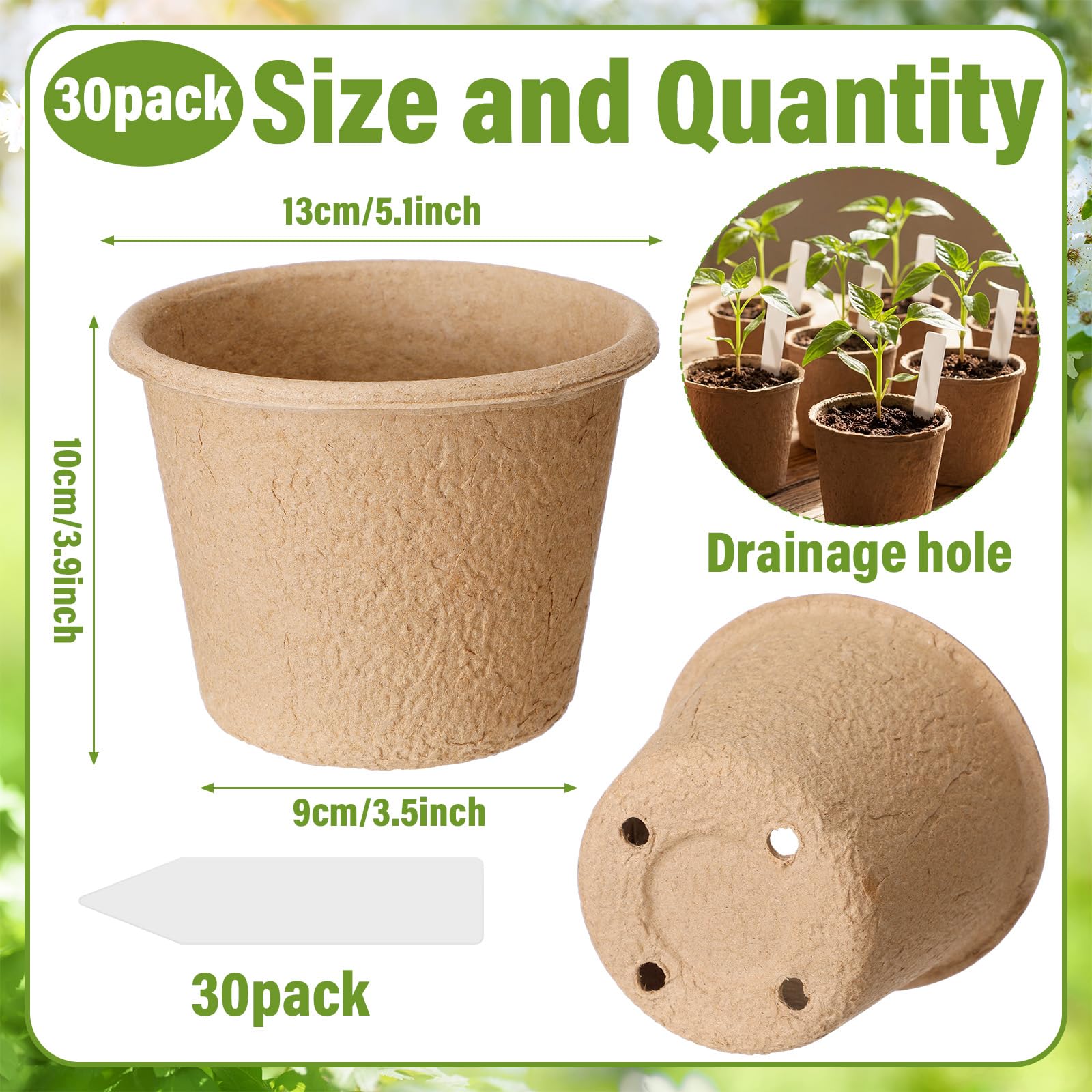 Ferrochef pot with drainage holes shown for easy water management.