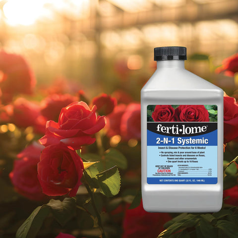 Ferti-Lome 2-N-1 Systemic base-application shows easy base coverage and protection.