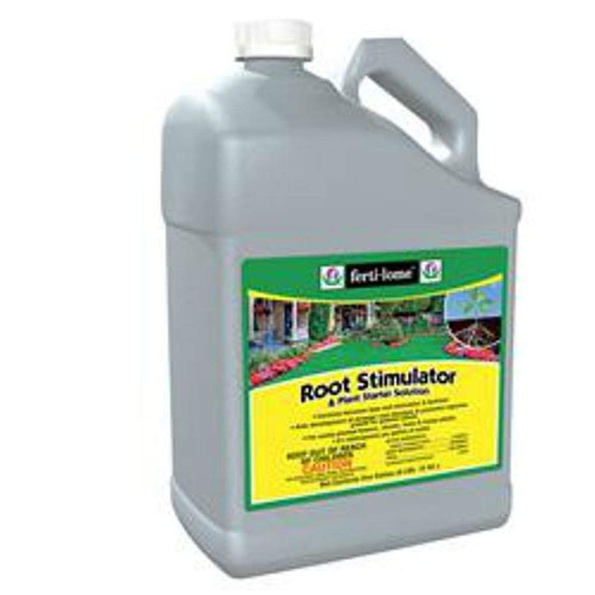 Ferti-lome concentrate root stimulator bottle supports strong roots for healthier transplants.