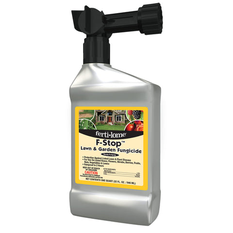 Ferti-lome F-Stop RTS being applied to roses for preventive disease protection.