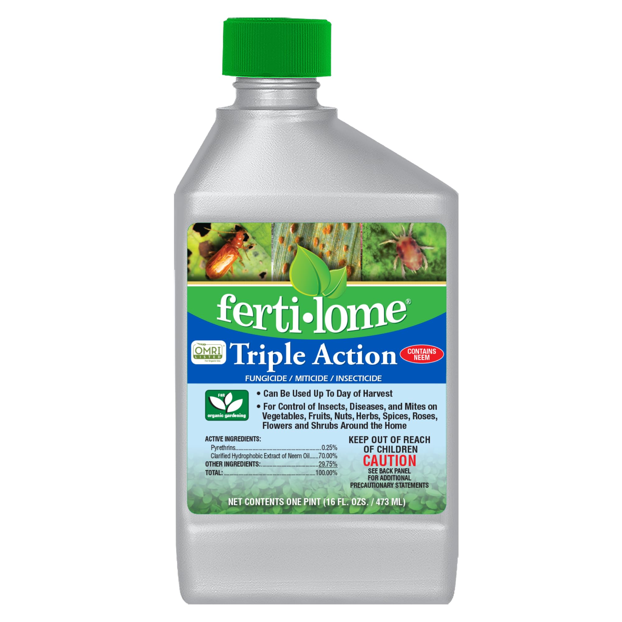 ferti-lome triple action 16oz bottle ready to protect fruits and vegetables