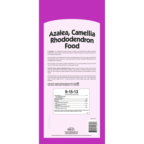 fertilome azalea camellia rhododendron food spoon application for even soil distribution