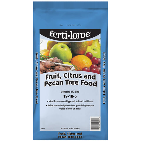 Ferti-Lome bag of Fruit Citrus Pecan Tree Food for feeding fruit trees, healthy growth
