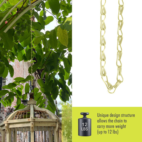 Fetanten adjustable hanging chain lets you set the perfect height