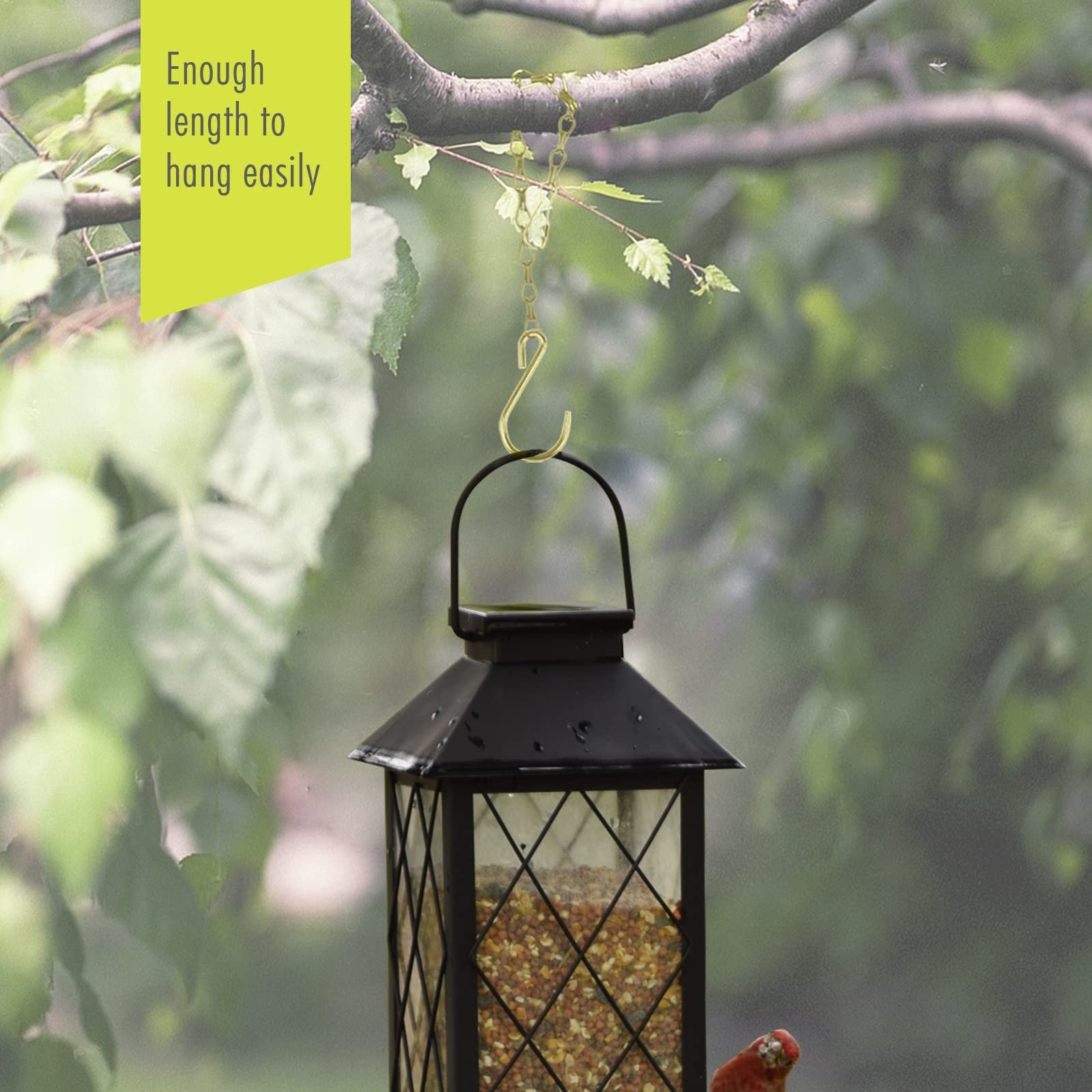 Fetanten versatile indoor-outdoor decor chain enhances any balcony or garden