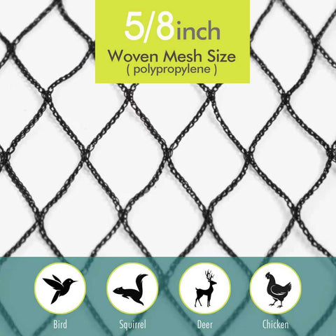 Fetanten weather-resistant netting handles diverse seasonal conditions.