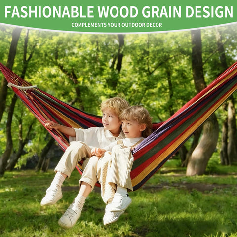 Fevbcnrj hammock bar compatibility outdoor image emphasizes broad hammock fit.