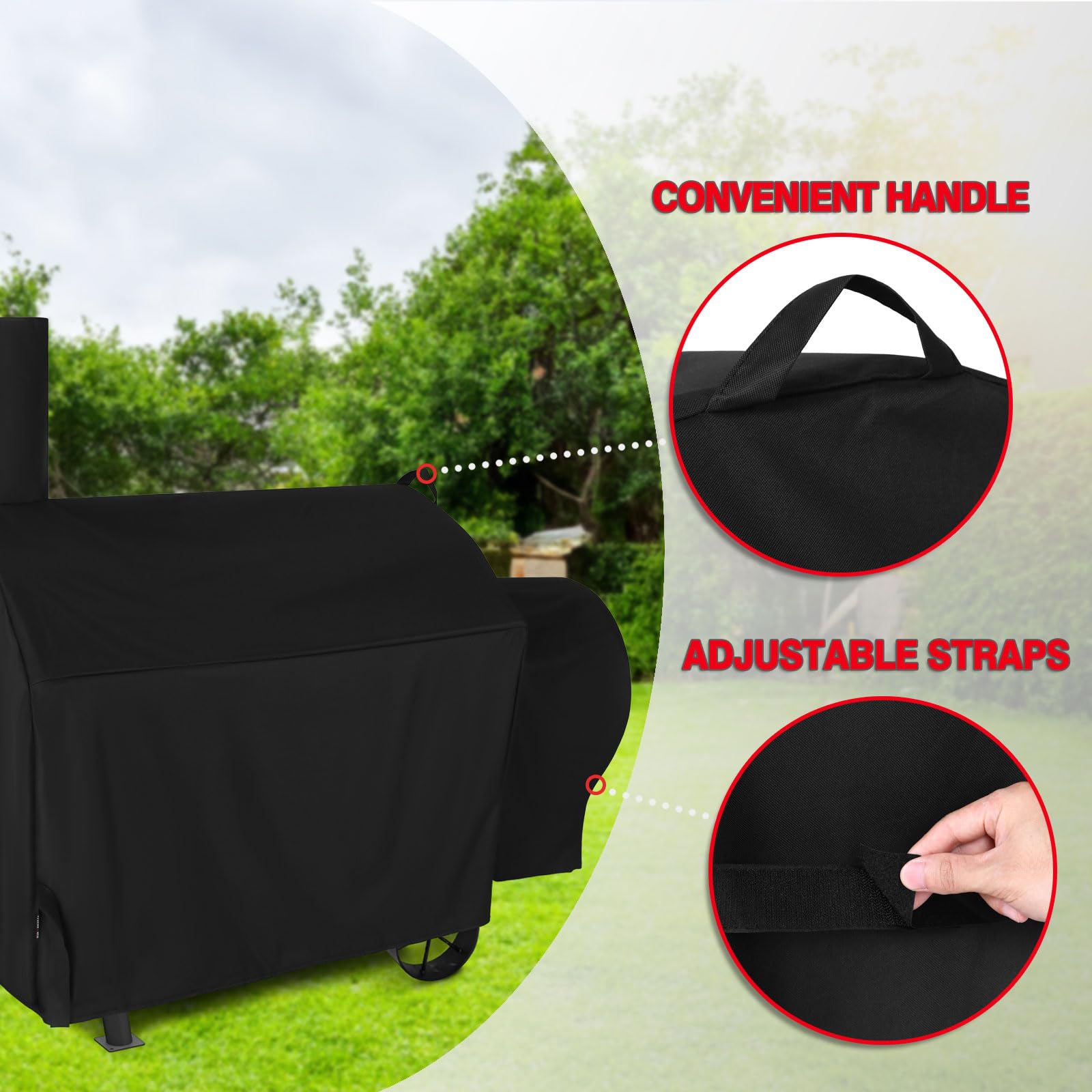 FEVERCOVER double-stitched seams reduce water seepage and wear