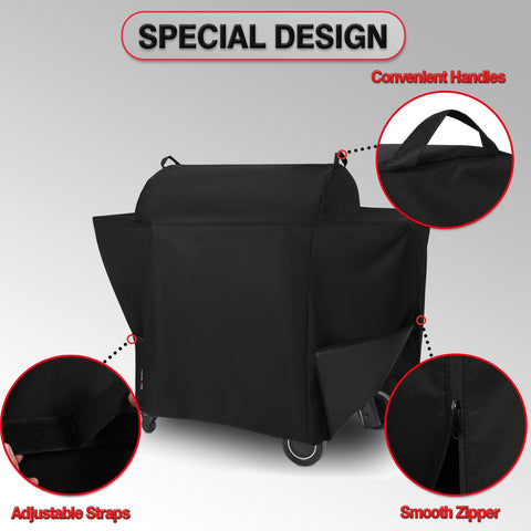 FEVERCOVER double-stitched seams prevent water seepage and wear