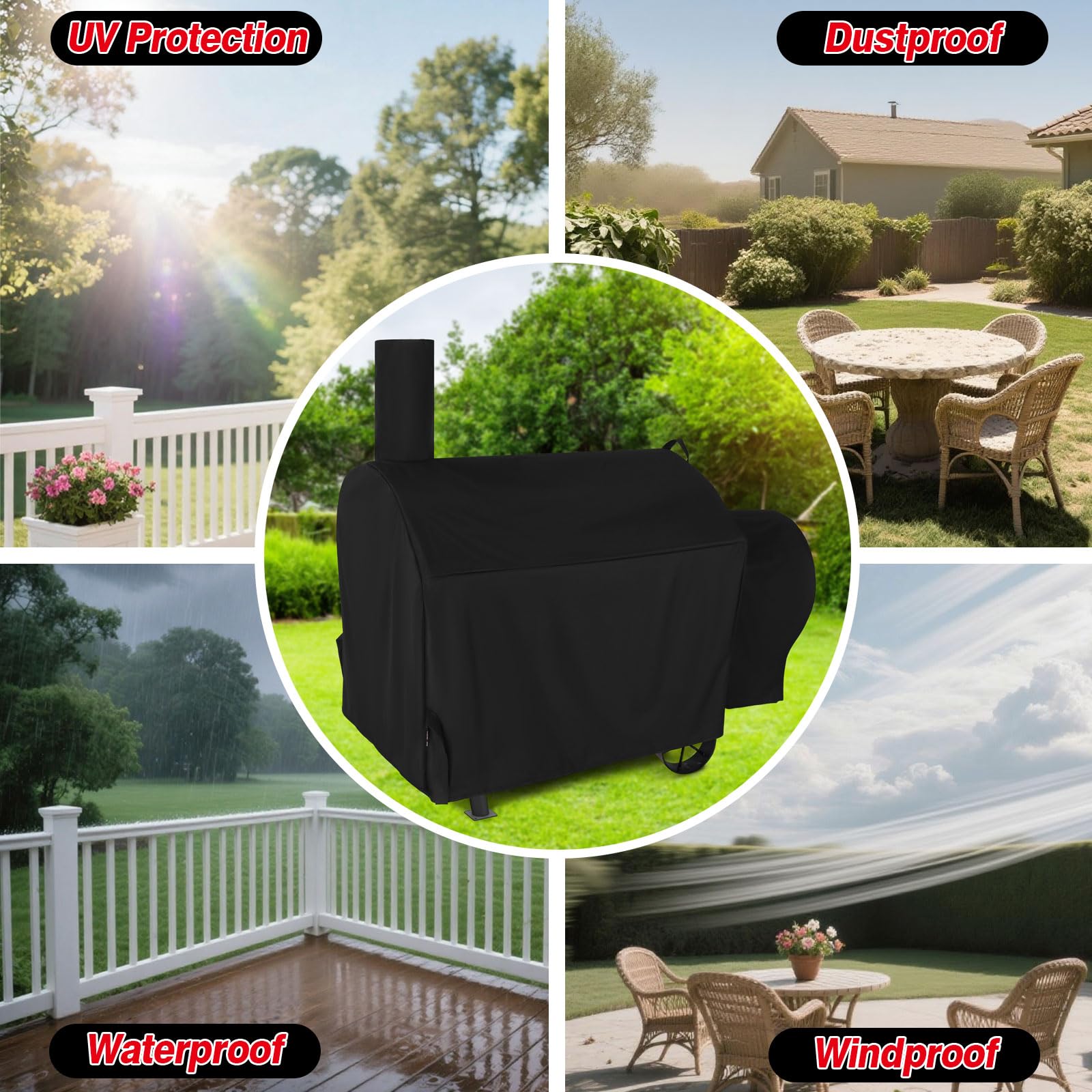 FEVERCOVER durable handle allows easy on/off