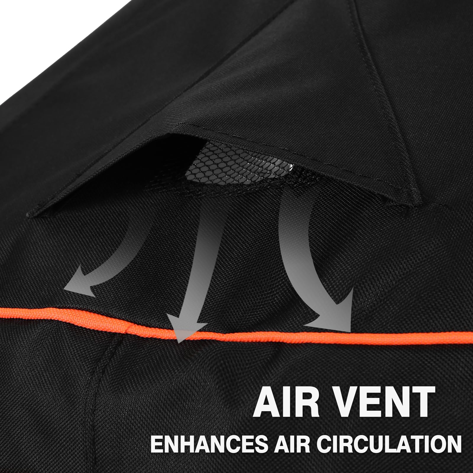 FEVERCOVER adjustable straps securely anchor the cover in windy conditions.