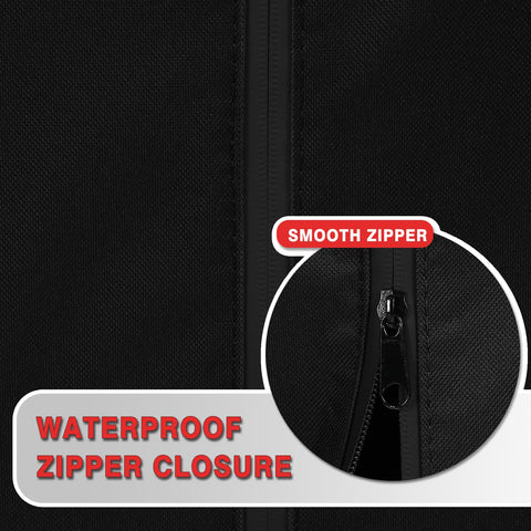 FEVERCOVER convenient handles and zipper simplify on-off application