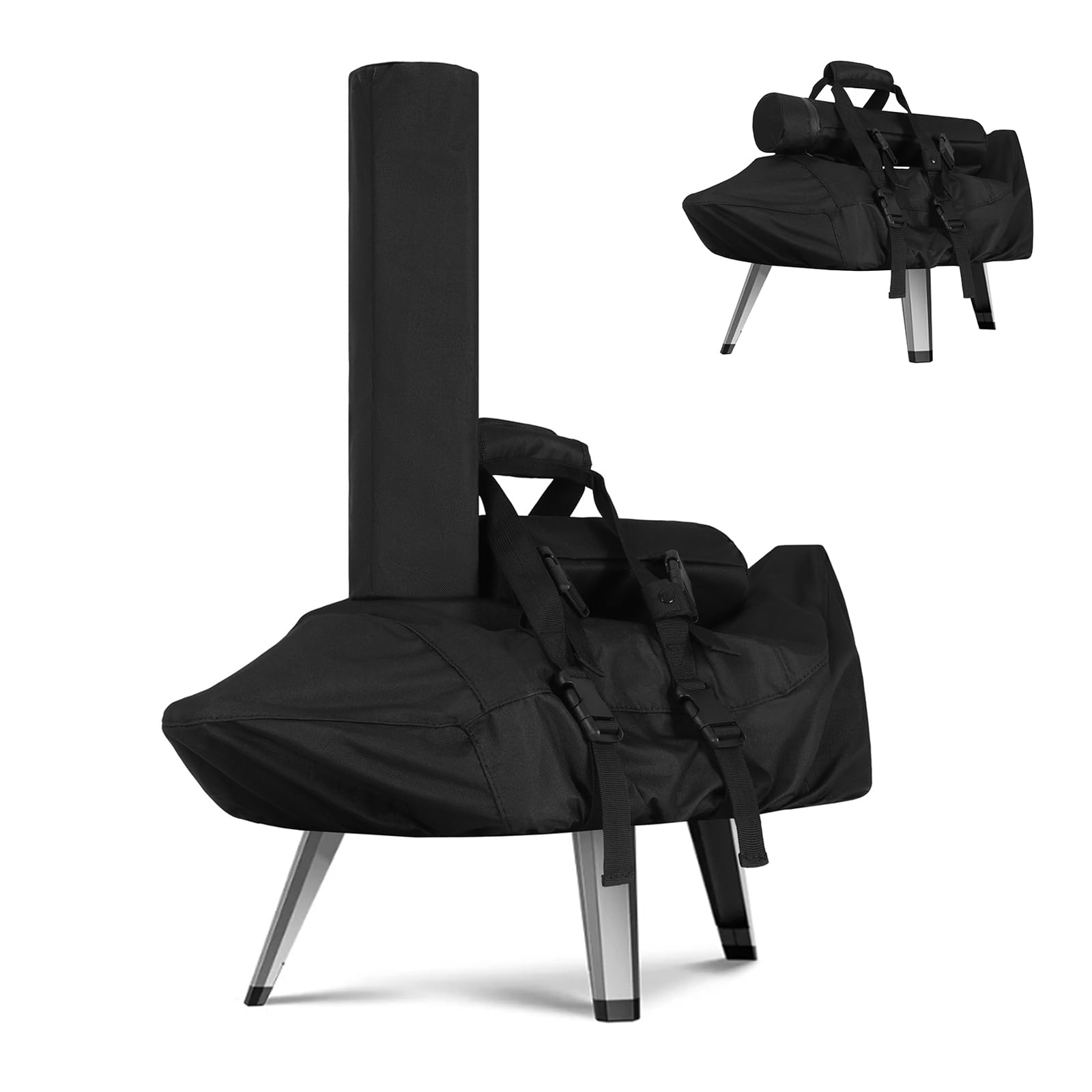FEVERCOVER Karu 12 waterproof oven cover protects against rain and sun.