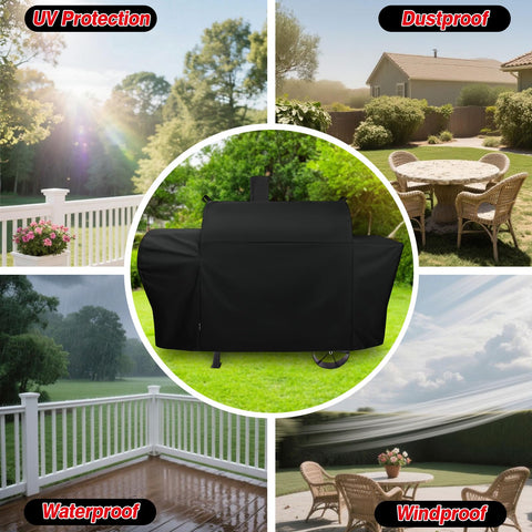 FEVERCOVER Longhorn cover complete protection for grill and storage.