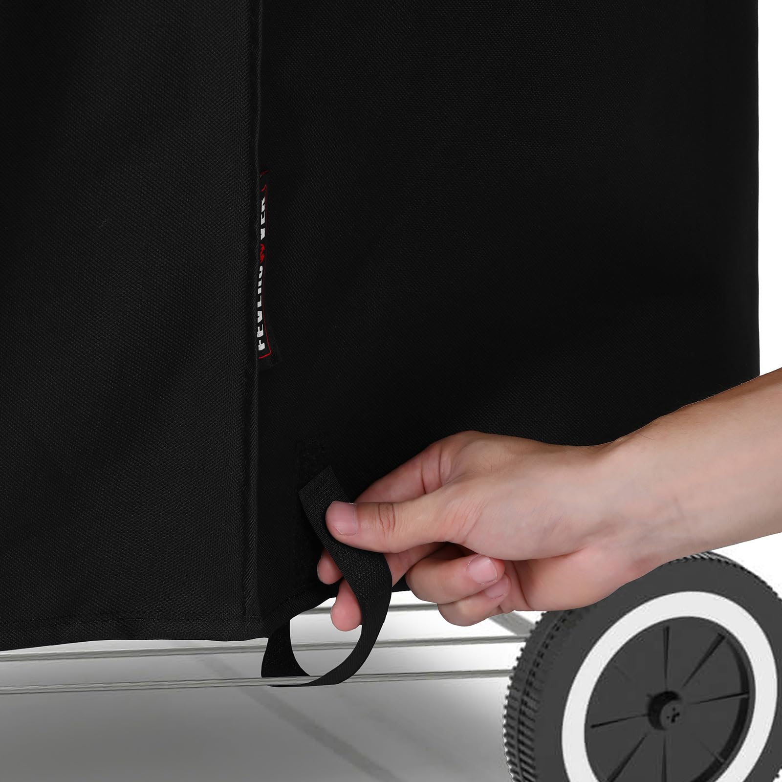 FEVERCOVER weather-resistant coating shields from rain, snow, and wind.