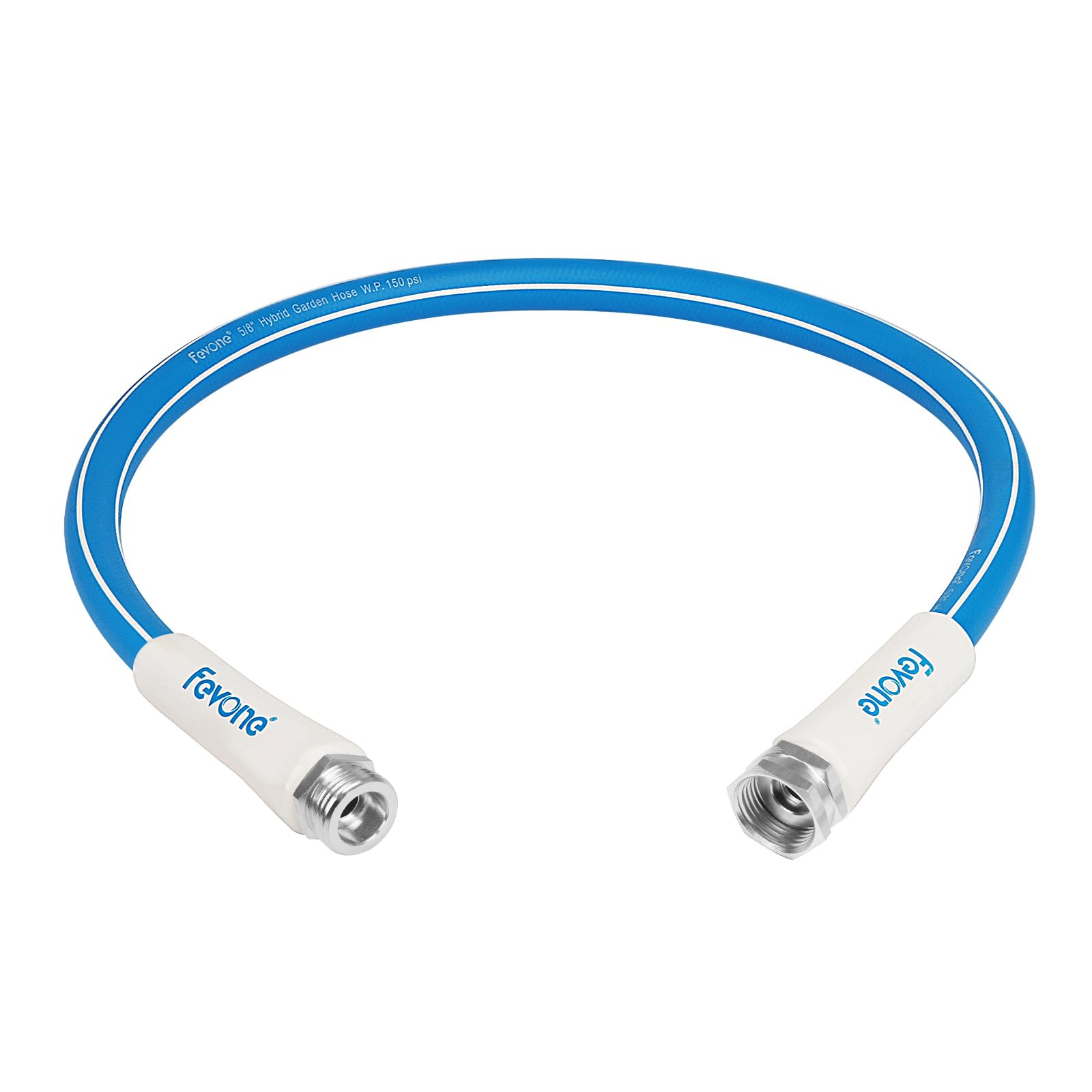 FEVONE 3ft leader hose with male-to-female connection for steady water flow