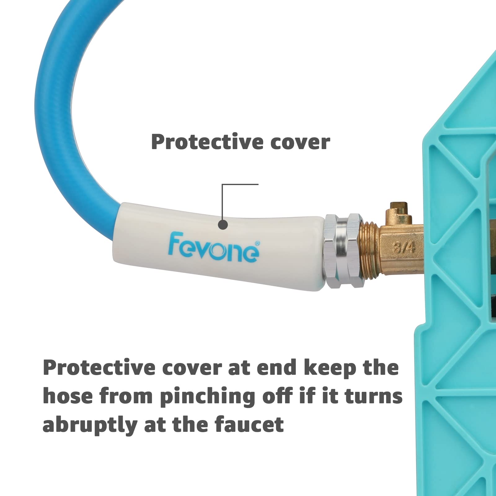 FEVONE flexible outer layer resists abrasion for long-lasting outdoors use