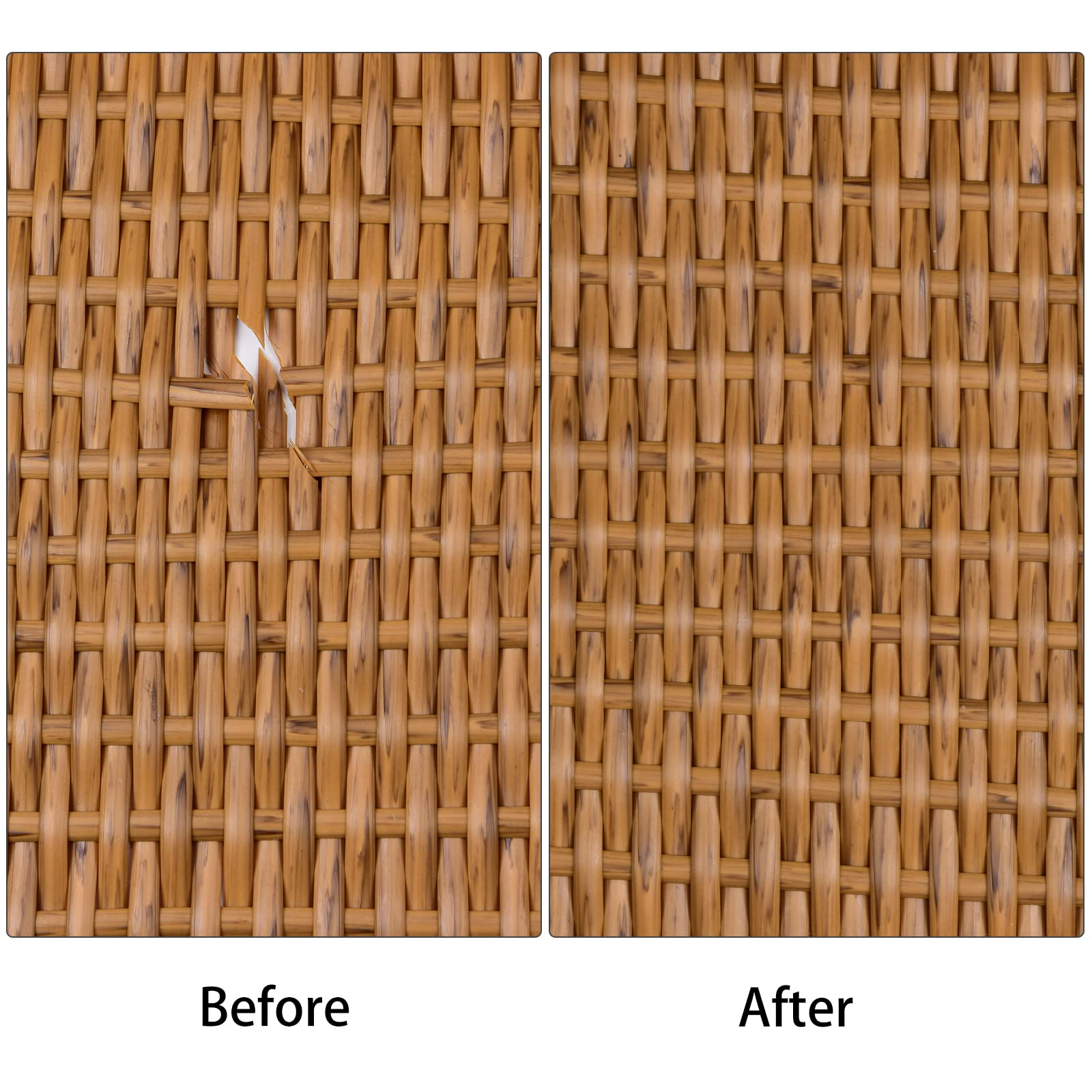 Feyart patio furniture restoration option compatible with wicker and resin chairs.