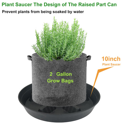 Feyvdzv 14-inch plant saucer for bigger pots and floors protection