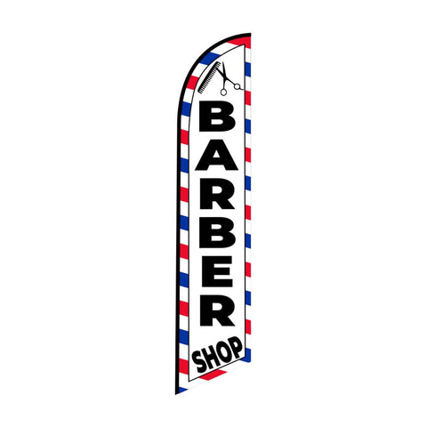 FFN Barber Shop pole kit assembly for quick outdoor setup.
