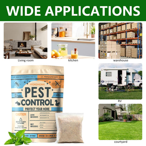 FfordHome pouches suit spaces like garages, basements, and pantries.