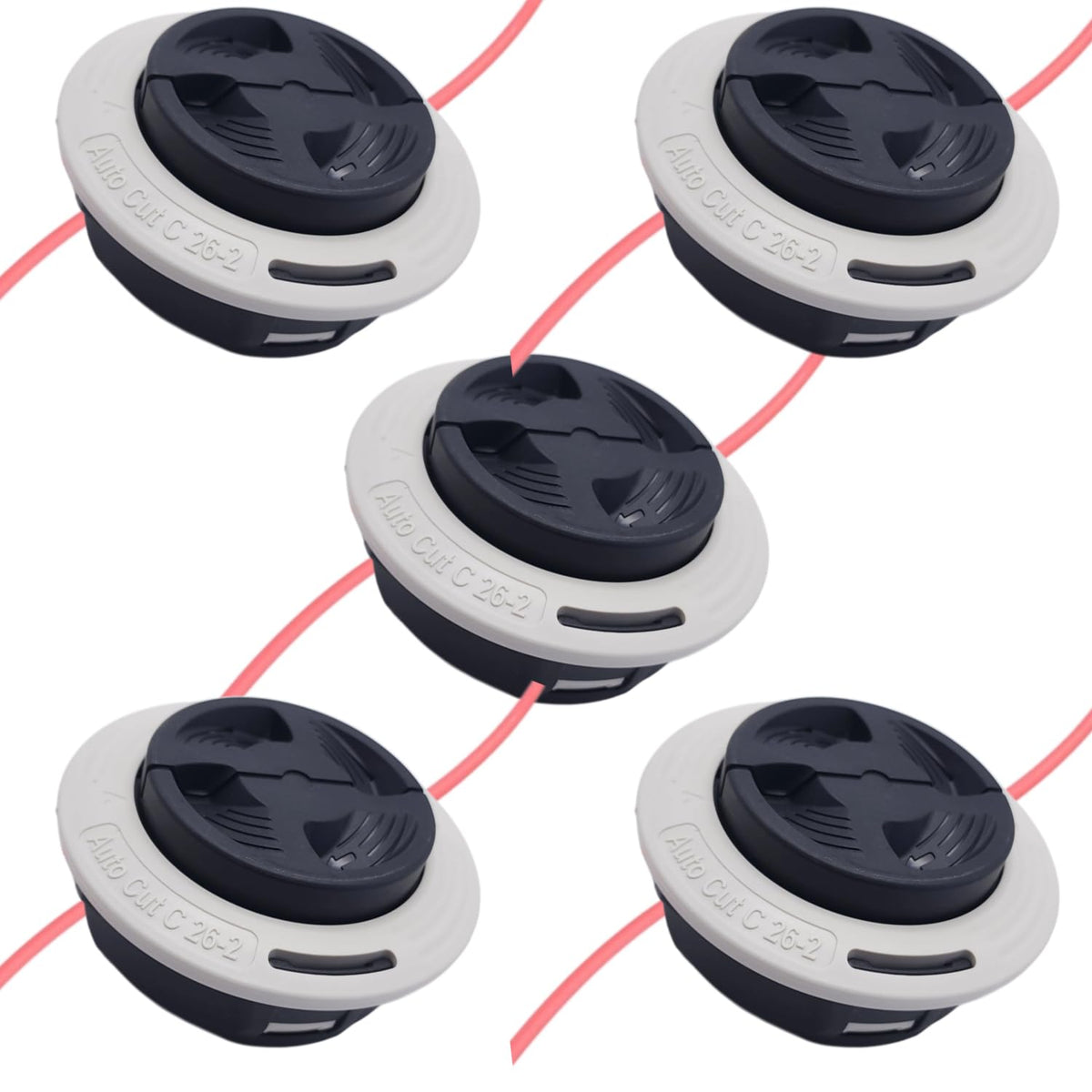 FFshiye C26-2 trimmer head mounted on Stihl FS55 FS90 for precise fit and edging