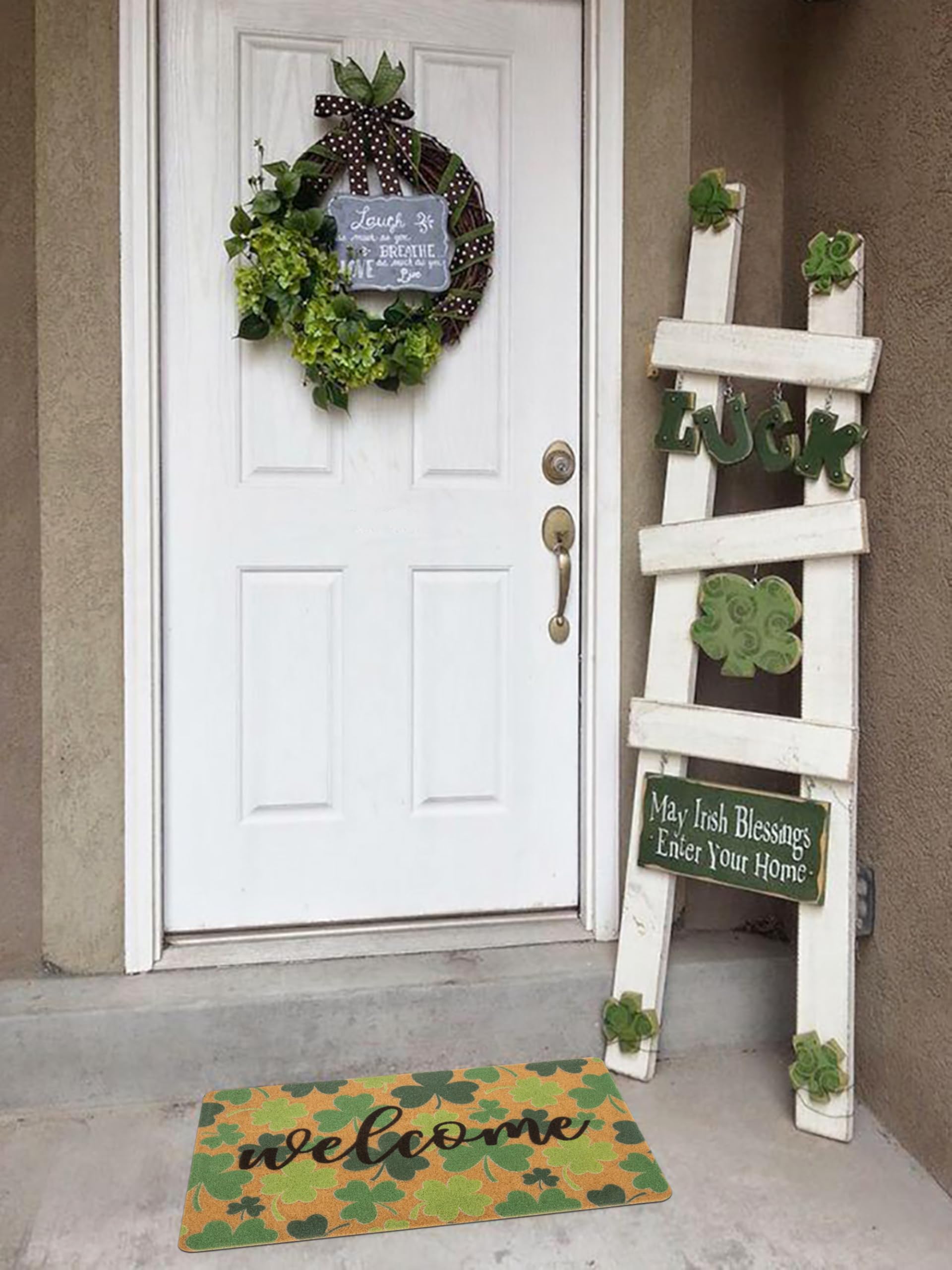FGSS coir non-slip entrance mat for durable front porch protection