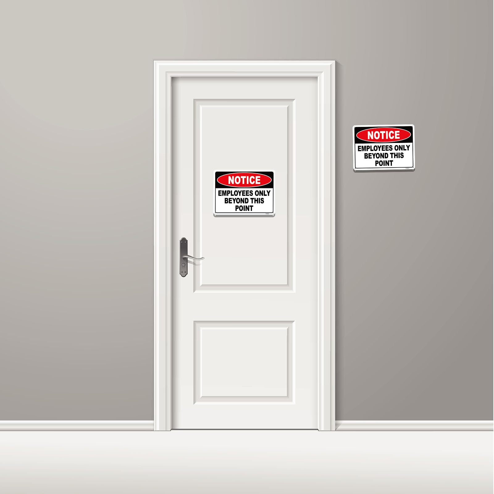 FHEGI two-sign pack suitable for yard, fence, and entryways.